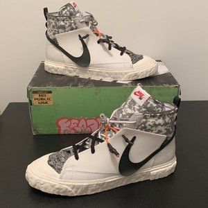 Nike Blazer x READYMADE White Camo 2021 CZ3589-100 Men's Size 14